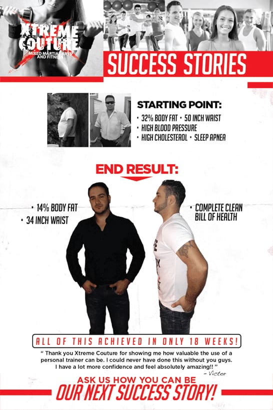 Victor&rsquo;s transformation at Xtreme Couture